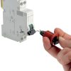 Bizline <br> Mini bloque-disjoncteur unipolaire brochage vers l'extérieur <br> Réf BI :  BIZ201101 <br> Réf Fab :  201101 <br> EAN13 :  3700882117168