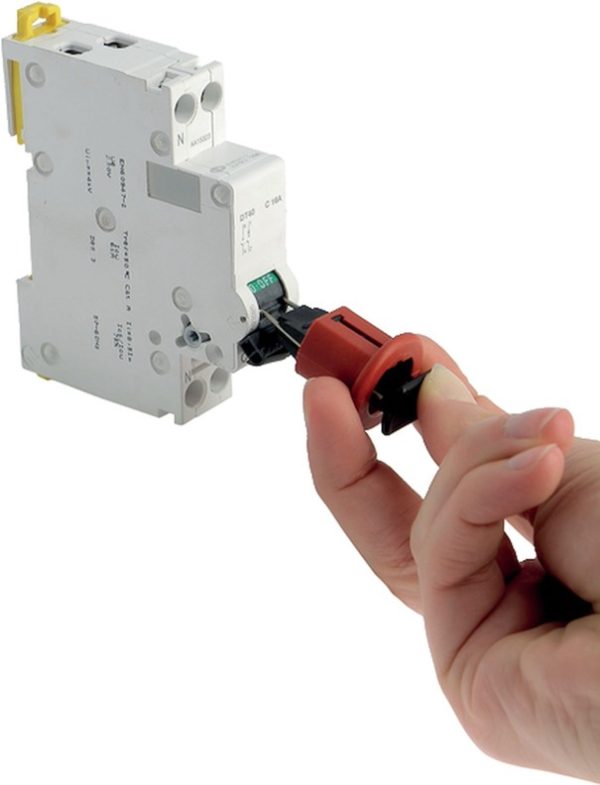 Bizline <br> Mini bloque-disjoncteur unipolaire brochage vers l'extérieur <br> Réf BI :  BIZ201101 <br> Réf Fab :  201101 <br> EAN13 :  3700882117168