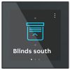 ABB RoomTouch 4' Ecran tactile Noir KNX Data Secure  Réf Rexel : BIABBA182003    Réf Fab :  2TMA310011B0003   EAN13 :   6955891820029