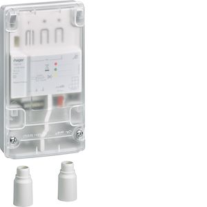 Hager Passerelle de comptage impulsion 3 voies KNX pour compteurs d'énergie et débit   Réf Rexel : BIHAGTXE773    Réf Fab :  TXE773   EAN13 :  3250616057739
