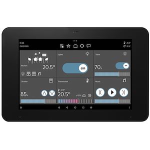 JUNG KNX Smart Panel 8 pouces  Réf Rexel : BIIUNSP0081U   Réf Fab : SP0081U   EAN13  :  4011377195448
