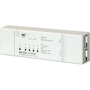 Euro pole  Contrôleur KNX monochrome 12/24VDC IP20. Classe III.  Réf Rexel : BIPOL45713   Réf Fab :  45713    EAN13 :  3666592006010