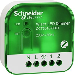 Schneider Electric Wiser - micromodule variateur de lumière avec ou sans neutre - zigbee  Réf Rexel : BISCHCCT5010-0003    Réf Fab :  CCT5010-0003   EAN13 :   3606486863121