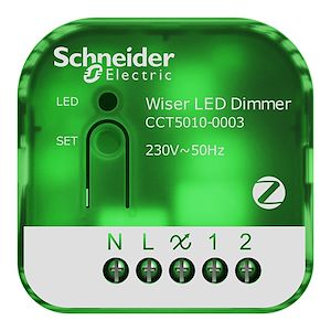 Schneider Electric Wiser - micromodule variateur de lumière avec ou sans neutre - zigbee  Réf Rexel : BISCHCCT5010-0003    Réf Fab :  CCT5010-0003   EAN13 :   3606486863121