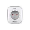 Schneider Electric Wiser - prise connectée / répéteur zigbee 13A  Réf Rexel : BISCHCCTFR6500   Réf Fab :  CCTFR6500   EAN13 :   3606489917883