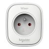 Schneider Electric Wiser - prise connectée / répéteur zigbee 13A  Réf Rexel : BISCHCCTFR6500   Réf Fab :  CCTFR6500   EAN13 :   3606489917883