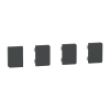 Schneider Electric SpaceLogic KNX - D-Life - Dynamique - 4 touches petites - Anthracite  Réf Rexel : BISCHMTN6194-6034    Réf Fab :  MTN6194-6034   EAN13 :   3606482215702