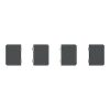 Schneider Electric SpaceLogic KNX - D-Life - Dynamique - 4 touches petites - Anthracite  Réf Rexel : BISCHMTN6194-6034    Réf Fab :  MTN6194-6034   EAN13 :   3606482215702