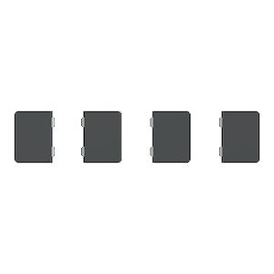 Schneider Electric SpaceLogic KNX - D-Life - Dynamique - 4 touches petites - Anthracite  Réf Rexel : BISCHMTN6194-6034    Réf Fab :  MTN6194-6034   EAN13 :   3606482215702