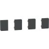Schneider Electric SpaceLogic KNX - D-Life - Dynamique - 4 touches petites - Anthracite  Réf Rexel : BISCHMTN6194-6034    Réf Fab :  MTN6194-6034   EAN13 :   3606482215702