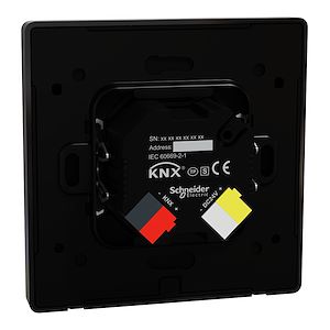 Schneider Electric SpaceLogic KNX - Ecran Tactile 4 Pouces - Contrôle et affichage - Secure    Réf Rexel :  BISCHMTN6215-0410S    Réf Fab : MTN6215-0410S     EAN13  : 3606487170433