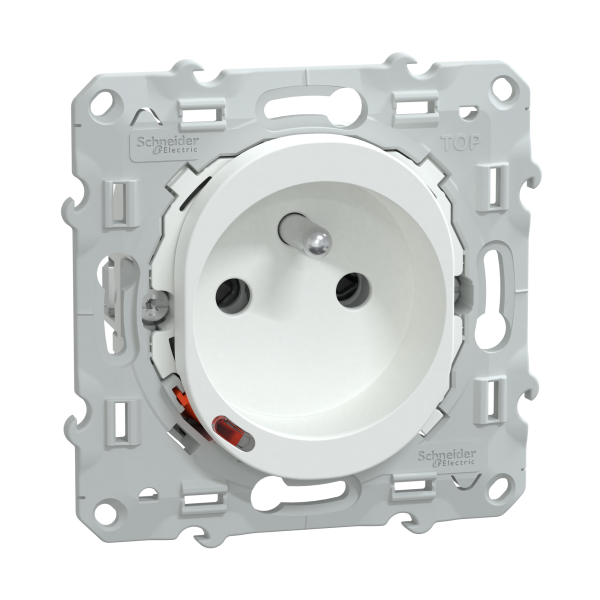 BISCHS320559_image _2 Schneider Electric Wiser Ovalis - Prise 2P+T connectée - 16A - zigbee - Blanc Réf Rexel : BISCHS320559 Réf Fab : S320559 EAN13 : 3606482163454