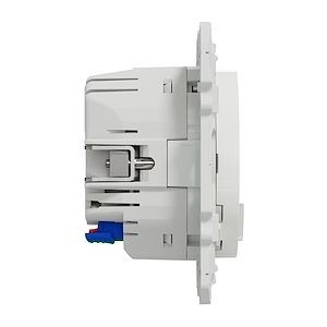 Schneider Electric Wiser Odace - Prise 2P+T connectée - 16A - zigbee - Blanc Réf Rexel : BISCHS520559  Réf Fab :  S520559  EAN13 :  3606481038180