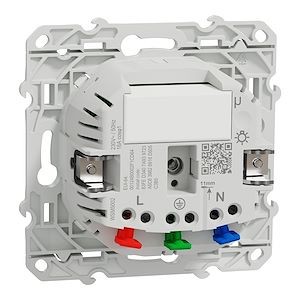 Schneider Electric Wiser Odace - Prise 2P+T connectée - 16A - zigbee - Blanc Réf Rexel : BISCHS520559  Réf Fab :  S520559  EAN13 :  3606481038180