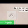 Schneider Electric Wiser Odace - Prise 2P+T connectée - 16A - zigbee - Blanc Réf Rexel : BISCHS520559  Réf Fab :  S520559  EAN13 :  3606481038180