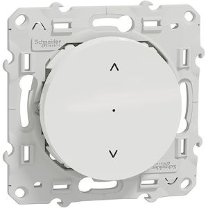 Schneider Electric Wiser Odace - interrupteur connecté volet-roulant - 4A - zigbee - blanc  Réf Rexel : BISCHS520567W    Réf Fab :  S520567W   EAN13 :   3606481019585