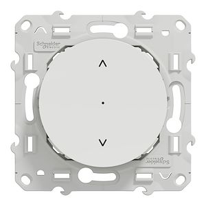 Schneider Electric Wiser Odace - interrupteur connecté volet-roulant - 4A - zigbee - blanc  Réf Rexel : BISCHS520567W    Réf Fab :  S520567W   EAN13 :   3606481019585