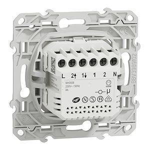 Schneider Electric Wiser Odace - interrupteur connecté volet-roulant - 4A - zigbee - blanc  Réf Rexel : BISCHS520567W    Réf Fab :  S520567W   EAN13 :   3606481019585