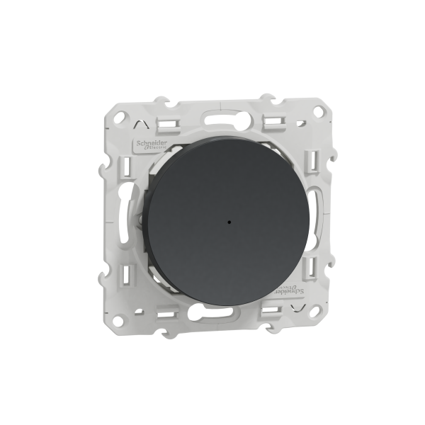 Schneider Electric Wiser Odace - bouton poussoir - 10A - zigbee - anthracite  Réf Rexel : BISCHS540530W   Réf Fab :  S540530W   EAN13 :   3606481019653