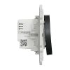 Schneider Electric Wiser Odace - bouton poussoir - 10A - zigbee - anthracite  Réf Rexel : BISCHS540530W   Réf Fab :  S540530W   EAN13 :   3606481019653