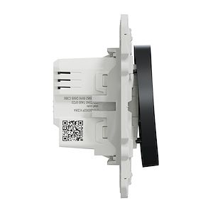Schneider Electric Wiser Odace - bouton poussoir - 10A - zigbee - anthracite  Réf Rexel : BISCHS540530W   Réf Fab :  S540530W   EAN13 :   3606481019653