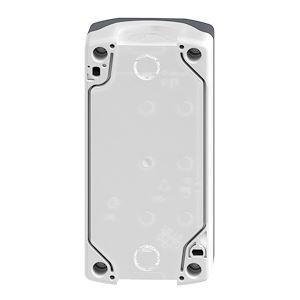 Schneider electric Harmony boite - 3 boutons poussoirs D=22 - blanc /rouge /noir   Réf Rexel : BISCHXALD324   Réf Fab :  XALD324    EAN13 :  3389110114546