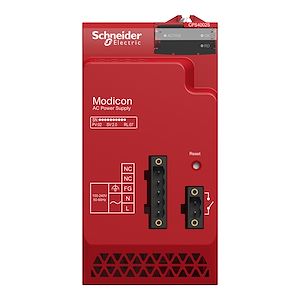 BISCHBMXCP_IMAGE 5 Schneider Electric Modicon X80 - alim sécurité redondante - 40W 110/220Vac - fonctions prédictive Réf Rexel : BISCHBMXCPS4002S Réf Fab : BMXCPS4002S EAN13 : 3606481204950