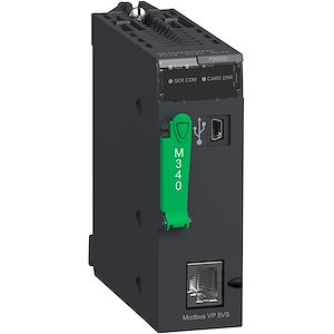 Schneider Electric Modicon M340 - processeur - 1024 E/S TOR 256 E/S ANA - 1Modbus     Réf Rexel : BISCHBMXP342000   Réf Fab : BMXP342000  EAN13  :  3595863999266