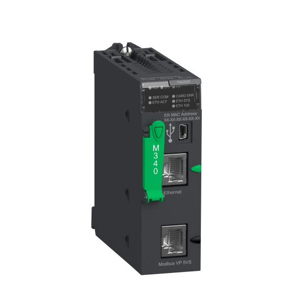 Schneider Electric Modicon M340 - processeur - 1024 E/S TOR 256 E/S ANA - 1Modbus - 1Ethernet   Réf Rexel : BISIE6ES7193-6BP00-0BA0   Réf Fab : 6ES7131-6BH01-0BA0   EAN13  : 3389110113983   Réf Rexel : BISCHBMXP342020   Réf Fab : BMXP342020  EAN13  : 3595863910711