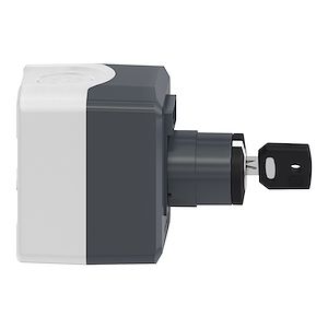 Schneider Electric Harmony boite - 1 bouton tournant D=22 à clé - 1F   Réf Rexel : BISCHXALD144   Réf Fab : XALD144   EAN13  : 3389110113983