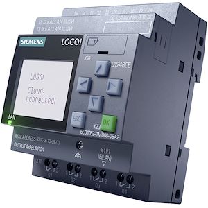 SIEMENS LOGO!12/24RCE, 8DI(4AI)/4DO, 400 Blocks  Réf Rexel : BISIE6ED1052-1MD08-0BA2   Réf Fab :  6ED1052-1MD08-0BA2   EAN13  : 4034106034474