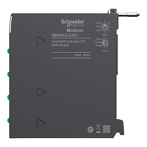 Schneider Electric Coupleur Ethernet/IP et Modbus/TCP pour M340  Réf Rexel : BISCHBMXNOC0401  Réf Fab : 6ES7131-6BH01-0BA0   EAN13  : 3389110113983   Réf Rexel : BISCHBMXFTB2000   Réf Fab : BMXNOC0401  EAN13  :  3595864083575