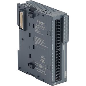 SCH061138_PHOTOHD_3 Schneider Electric Modicon TM3, module 16 entrées 24VCC, à vis Réf Rexel : BISCHTM3DI16 Réf Fab : 6ES7155-6AU01-0CN0 EAN13 : 3389110113983 Réf Rexel : BISCHSTBDDI3725KC Réf Fab : TM3DI16 EAN13 : 3606480611384