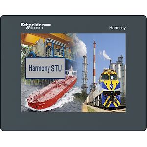 Schneider Electric Harmony - STU terminal tactile - 5,7p - QVGA - couleur TFT rétroéclairage LED   Réf Rexel : BISIE6ES7214-1HG40-0XB0 Réf Fab : 6AV2123-2GB03-0AX0   EAN13  : 3389110113983   Réf Rexel : BISCHHMISTU855   Réf Fab : HMISTU855   EAN13  :  3606489909499