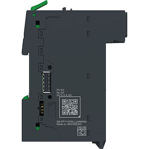 Schneider Electric Edge I/O NTS Module+Base Entrée TOR 4voies,24Vdc,Sink,Diag,1/2/3Fils  Réf Rexel : BISCHNTSDDI0402K  Réf Fab : NTSDDI0402K  EAN13  : 3606487609964