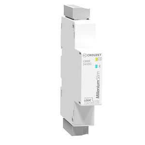 BICRT88983_image 2 Crouzet Kit Millenium Slim CB8R, 88983001 with connectors, 8 I/O, relay outputs, 24 VDC Réf Rexel : BICRT88983901 Réf Fab : 88983901 EAN13 : 3593150048604