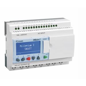 Crouzet Controleur logique Millenium 3 Smart Cd20- 12I/8O R 230Vac   Réf Rexel : BICRT88974053   Réf Fab : 88974053   EAN13  : 3593150039824