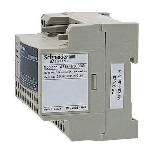 Schneider Electric Telefast ABE7 - embase de raccord passive - Micro/premium  Réf Rexel : BISCHABE7H20E000  Réf Fab : ABE7H20E000   EAN13 : 3389110283310