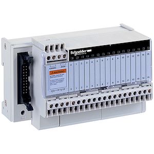 Schneider Electric Telefast ABE7 - embase - relais de sortie statique soudé - 16 sorties - 0,5A   Réf Rexel : BISCHABE7S16S1B2  Réf Fab :ABE7S16S1B2   EAN13 : 3389110838862