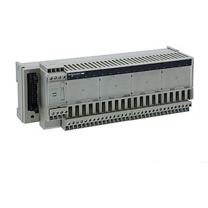 Schneider Electric Telefast ABE7 - embase - relais de sortie statique soudé - 16 entrées - 24Vcc  Réf Rexel : BISCHABE7S16E2B1 Réf Fab : ABE7S16E2B1  EAN13 :  3389110546248