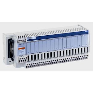 Schneider Electric Telefast ABE7 - embase - relais de sortie statique soudé - 16 entrées - 24Vcc  Réf Rexel : BISCHABE7S16E2B1 Réf Fab : ABE7S16E2B1  EAN13 :  3389110546248