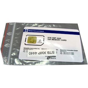 BISCHSTB_image Schneider Electric Advantys STB - carte mémoire SIM amovible 32kB Réf Rexel : BISCHSTBXMP4440 Réf Fab : STBXMP4440 EAN13 : 3595862053730