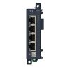 BISCHTM4_image 2 Schneider Electric Modicon TM4, module de communication switch Ethernet 4 connecteurs RJ45 Réf Rexel : BISCHTM4ES4 Réf Fab : TM4ES4 EAN13 : 3606480611216