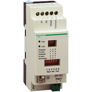 BISCHTWDX_image Schneider Electric Twido - boîtier d'isolement liaison série - bornier à vis - 2xRJ45 Réf Rexel : BISCHTWDXCAISO Réf Fab : TWDXCAISO EAN13 : 3595863895360