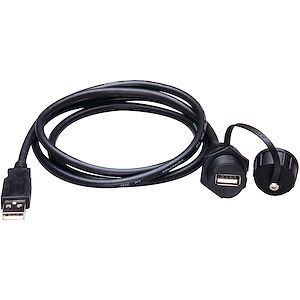 Schneider Electric Magelis XBT - déport port USB type A - 1m  Réf Rexel : BISCHXBTZGUSB  Réf Fab :  XBTZGUSB  EAN13 : 3595863885507