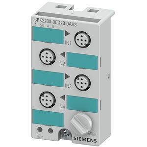 Siemens Module compacte.4E.K45.A/B.PNP  Réf Rexel : BISIE3RK2200-0CQ20-0AA3  Réf Fab : 3RK2200-0CQ20-0AA3  EAN13  : 4011209501027