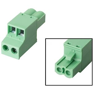 Siemens CONNECTEUR, FEMELLE 2 PTS., Type 1  Réf Rexel : BISIE6AV6671-8XA00-0AX0   Réf Fab : 6AV6671-8XA00-0AX0   EAN13  : 4025515077213
