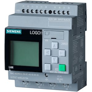 Siemens LOGO! 24RCE, 8DI/4DO, 400 Blocks  Réf Rexel : BISIE6ED1052-1HB08-0BA2   Réf Fab : 6ED1052-1HB08-0BA2   EAN13  : 4034106034443