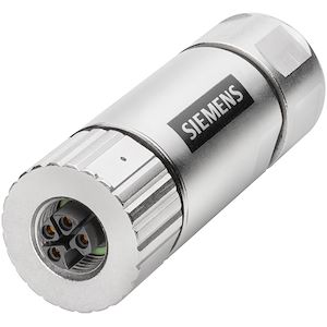 Siemens Power M12 Cable Connector Pro (L-codé)  Réf Rexel : BISIE6GK1906-0EB00   Réf Fab : 6GK1906-0EB00  EAN13  : 4019169857291