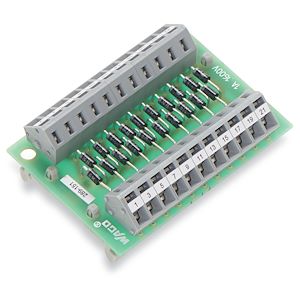 BIWAG2X_image 1 WAGO Module de test pour lampes avec 20 diodes pour 10 voies Réf Rexel : BIWAG289-151 Réf Fab : 289-151 EAN13 : 4045454344405